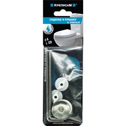 Крепление для сиденья и крышки унитаза Европартнер №4 - фото 16938971