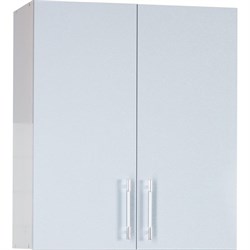 Шкаф для посуды SANTREK 60 серебристый металлик фасад МДФ - фото 16939744