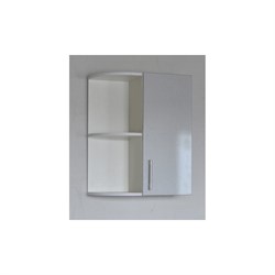 Шкаф SANTREK серебристый металлик фасад МДФ (300*550) - фото 16939747