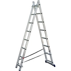 Двухсекционная алюминиевая лестница SMARTY SN011-208 - фото 16939802