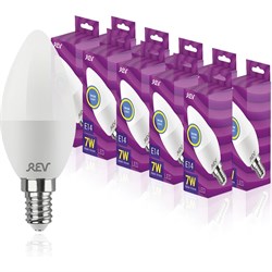 Светодиодная лампа REV свеча C37 - фото 16940015
