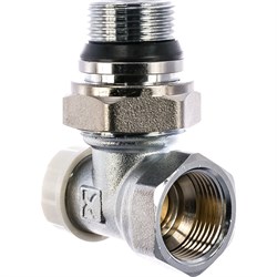 Угловой запорный радиаторный клапан IVANCI IVC.103004.N.04 - фото 16941121