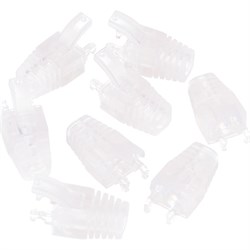 Защитный сетевой коннектор для коннекторов RJ45 NIKOMAX NMC-RJBOOT65B-TR-100 - фото 16942911