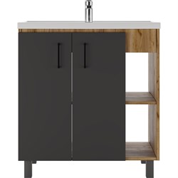 Тумба под умывальник Фостер 80 Домино Craft - фото 16943055