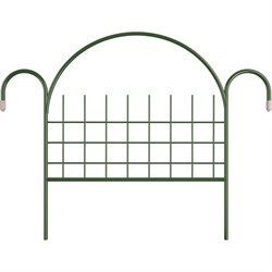 Металический забор декорированный Комплект-Агро Сетка ( Д- 3,75 м, В- 0,68 м ) (5 секций) - фото 16943124