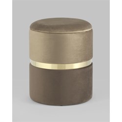 Пуф Стул Груп Кэрри с ящиком, велюр коричневый - фото 16943565