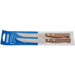 Нож Tramontina Tradicional для стейка гладкий, 12.5 см, 2 шт. - фото 16944652