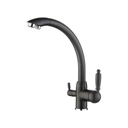 Смеситель для кухни с выходом питьевой воды Ledeme L4455F-3 - фото 16946444