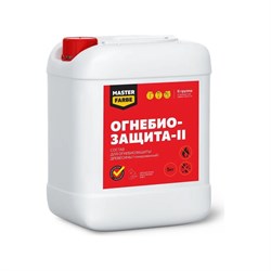 Огнебиозащита MASTERFARBE 2 группа, готовый состав тонированный канистра 5 л - фото 16946765
