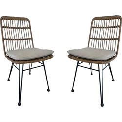 Обеденный плетеный стул Joygarden CHARLOTTE - фото 16947115