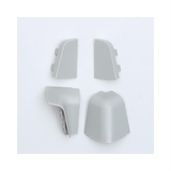 Комплект заглушек к плинтусу для столешниц ООО ДЕКОПЛИНТ ДЖОКЕР - фото 16948863