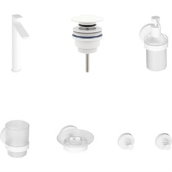 Высокий смеситель для накладной раковины Wellsee ICON! for life - фото 16949087