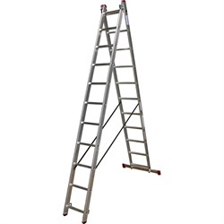 Универсальная двухсекционная лестница KRAUSE Corda 2х11 - фото 16950212