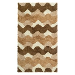 Одинарный коврик для ванной Fora Волны - фото 16950881