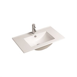 Врезная раковина керамическая Santi Line SL-2102(120) - фото 16951304