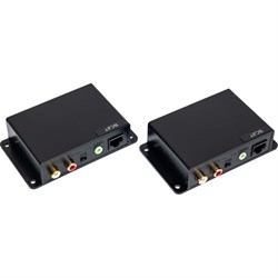 Комплект для передачи стерео аудиосигнала на расстояние до 600 м по кабелю витой пары SC&T sct0801 - фото 16953358