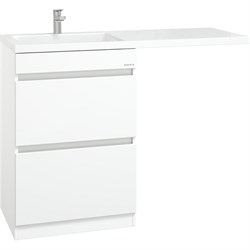 Напольная тумба с раковиной ум. kamilla 120 Onika милтон 58 - фото 16953843