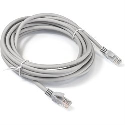 Патч-корд ExeGate LSZH UTP-RJ45-RJ45-5e-10M-LSZH-GY - фото 16954457