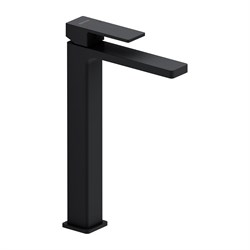 Высокий смеситель для умывальника Damixa Gala чёрный - фото 16955815