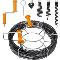 Набор для прочистки канализации CROCODILE 50315-22-30Н - фото 16955865