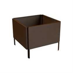 Готовая оцинкованная грядка на дачу Delta-Park GZ - фото 16956169