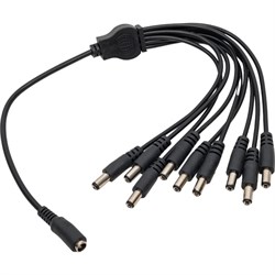 Разветвитель питания REXANT dc на 9 разъемов 2,1x5,5мм - фото 16956215