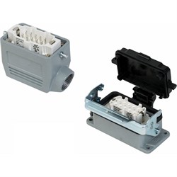 Прямоугольный промышленный разъем Mete Enerji H10E-AM-CCF - фото 16956372