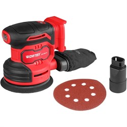 Аккумуляторная эксцентриковая шлифмашина WORTEX COS 1218-1 E - фото 16956492