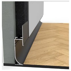 Теневой радиусный плинтус для подсветки ДИАЛ 4687205233158 - фото 16956985