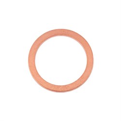 Кольцо ОПМ DIN 7603 А d10x18x1,5 Cu - фото 16958009