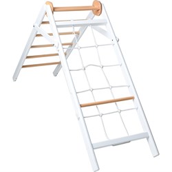 ДСК Perfetto Sport Piccolo angolo in legno bianco-naturale Мини - фото 16960678