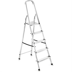 Алюминиевая стремянка ZALGER 111-5 - фото 16963444
