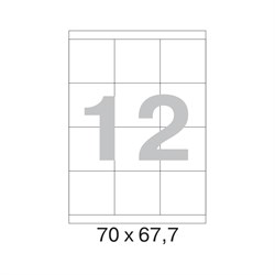 Самоклеящиеся этикетки ProMega label 73624 - фото 16963763