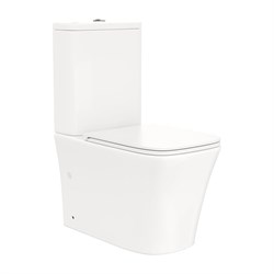 Безободковый напольный унитаз Teymi Lori T40309 - фото 16964599