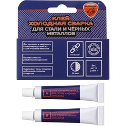 Двухкомпонентный клей-холодная сварка для стали ELTRANS EL-1221.01 - фото 16965877