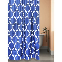 Штора для ванной комнаты Bath Plus Net Navy blue - фото 16965945