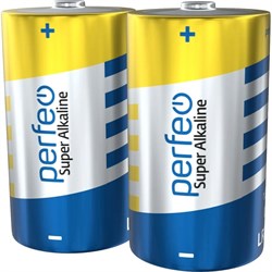 Алкалиновая батарейка Perfeo LR20 - фото 16965963