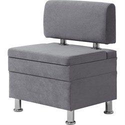 Кухонный диван НОРТА norta hippo 600x490x770 серый - фото 16979780