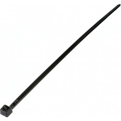 Нейлоновые стяжки SUPRLAN 3.6х150 мм черная UV - фото 16988295