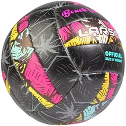 Воллейбольный мяч LARSEN beach volleyball black/pink - фото 16992647