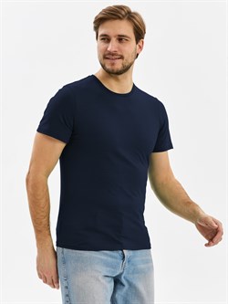 Футболка ProfLineBase (тк.Трикотаж,160), т.синий/2 - фото 16999283