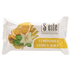 Мыло туалетное 100 г S'EIFE "Lemonade & Citrus juice" (Лимонад и Цитрусовый сок), КМЗ, штампованное - фото 17001427