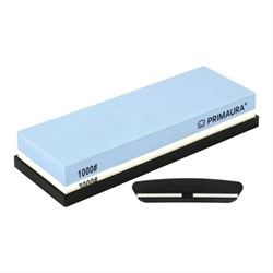 Точильный камень водный, 1000/3000 грит, с фиксатором угла заточки, PRIMAURA (ПРИМАУРА), 701627 - фото 17006704