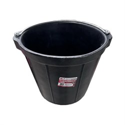 Строительное гибкое усиленное ведро DLT RUBBERBUCK - фото 17012041