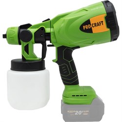 Аккумуляторный краскопульт PROCRAFT PSE20 - фото 17012335
