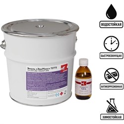 Двухкомпонентная эмаль эпоксидная Эвомикс 72773 - фото 17018358