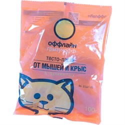 Тесто-брикет от грызунов ГРЫЗУНОФФ GR10340011 - фото 17019895