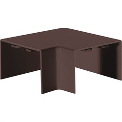 Поворот на 90 градусов TDM ELECTRIC КМП 60x40, бук - фото 17020201