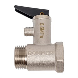 Предохранительный клапан для водонагревателя ROMMER RVS-1007-006015 - фото 17022755