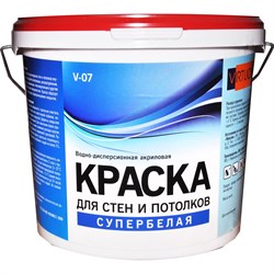 Морозостойкая краска для стен и потолков Virtuoso V-07 А - фото 17024190